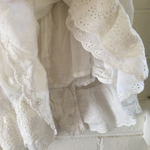 Urban Outfitters White Lace-Up Dress - Picture 15 of 15